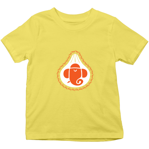 Shri ganesha Modak design Printed Tshirt