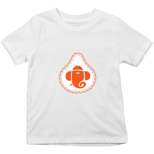 Shri ganesha Modak design Printed Tshirt