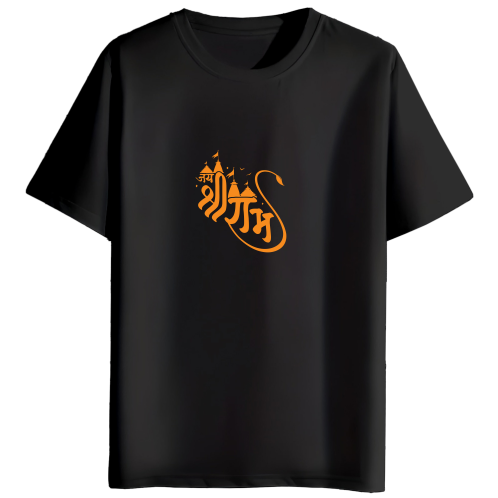 Jai Shri Ram half sleeves Men's Tshirt