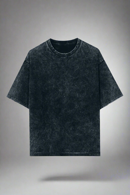 A dark grey t-shirt