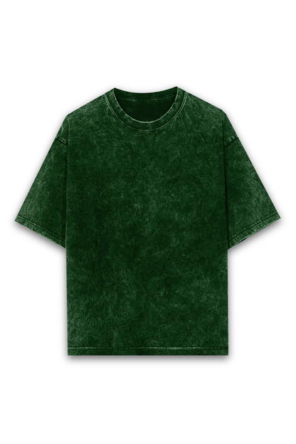 T-shirt in dark green