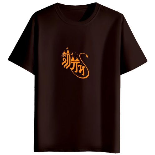 Jai Shri Ram half sleeves Men's Tshirt